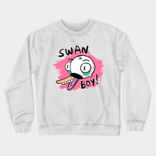 Swan Boy! Crewneck Sweatshirt